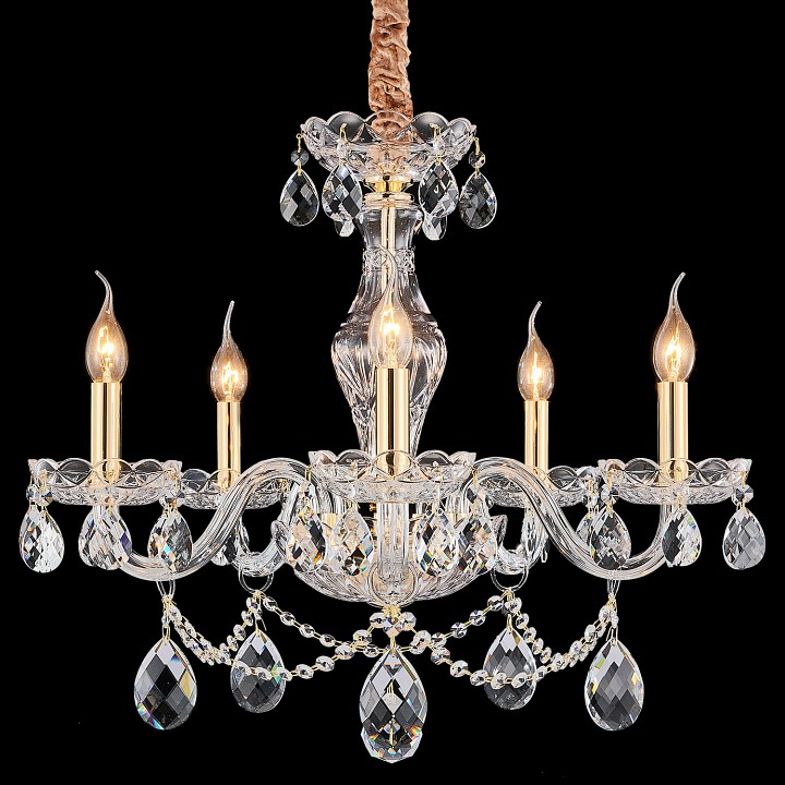 Подвесная люстра ILLUMICO IL2066 IL2066-5PBC-25 ELITE