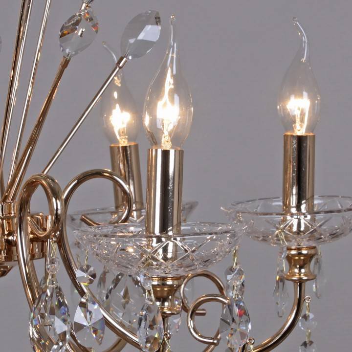 Подвесная люстра ILLUMICO IL2367-8POR-39 GD