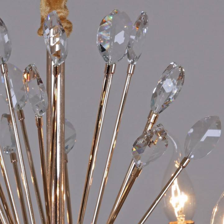 Подвесная люстра ILLUMICO IL2367-8POR-39 GD