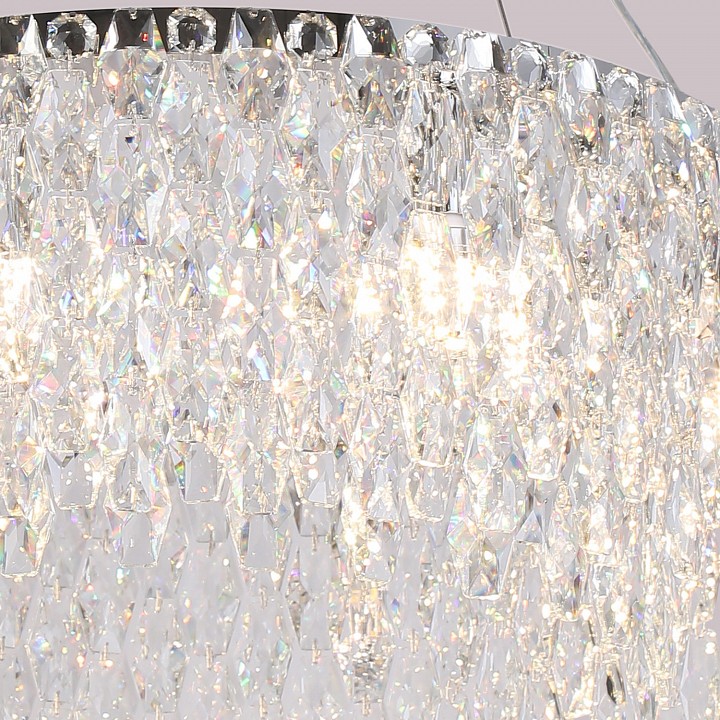 Подвесная люстра ILLUMICO IL5051 IL5051-800PZF-25 CH ELITE