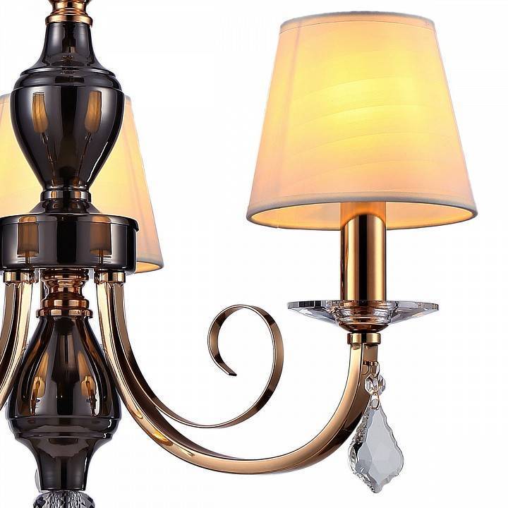 Подвесная люстра ILLUMICO IL5272-3P-27 BK GD