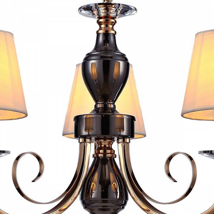 Подвесная люстра ILLUMICO IL5272-3P-27 BK GD