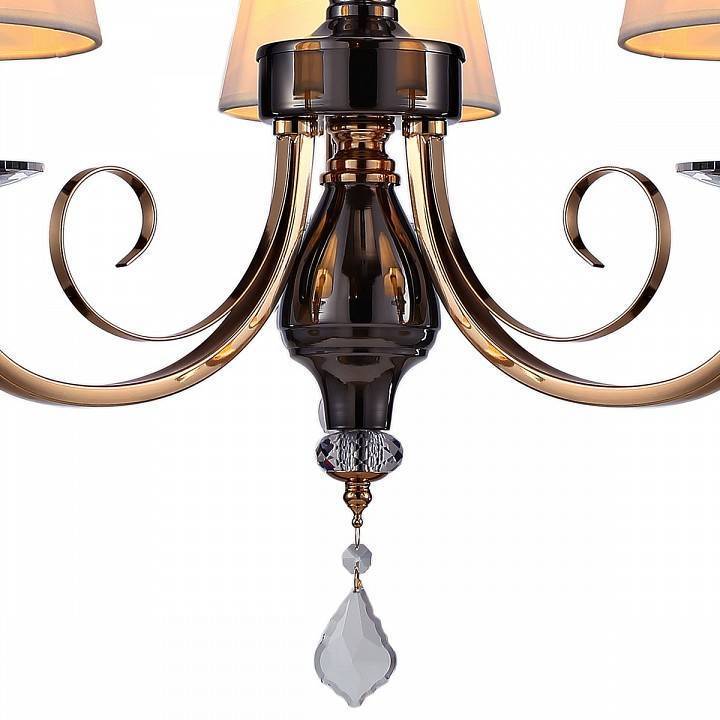 Подвесная люстра ILLUMICO IL5272-3P-27 BK GD