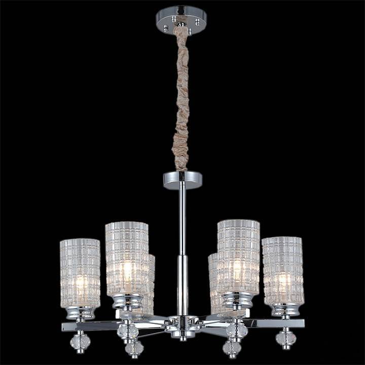 Подвесная люстра ILLUMICO  IL8678-6P-20 CR