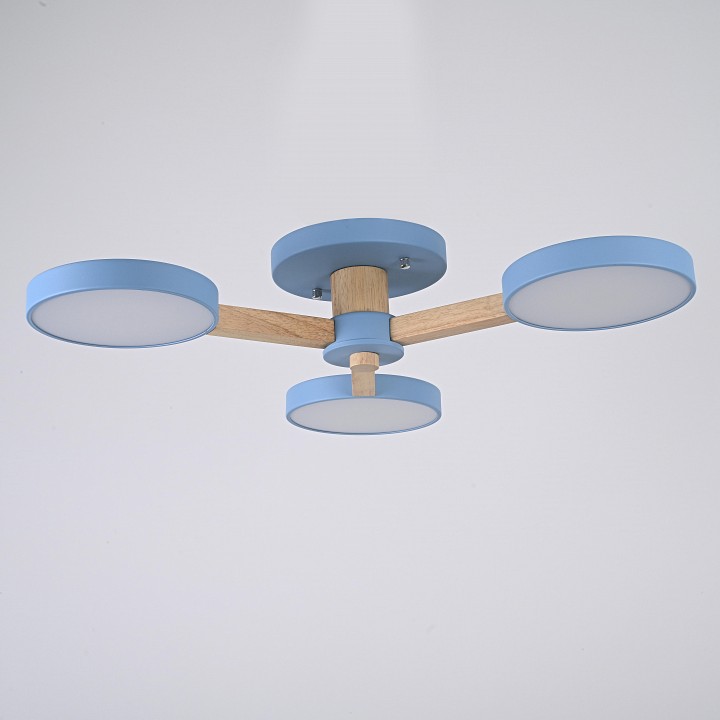 Люстра на штанге Imperiumloft TURNA Blue TURNA01