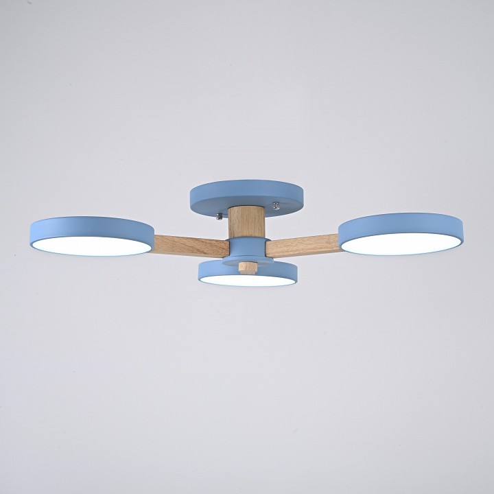 Люстра на штанге Imperiumloft TURNA Blue TURNA01