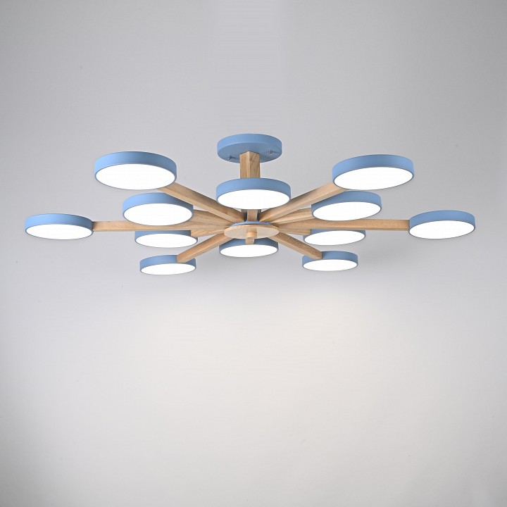 Люстра на штанге Imperiumloft TURNA Blue TURNA-B01