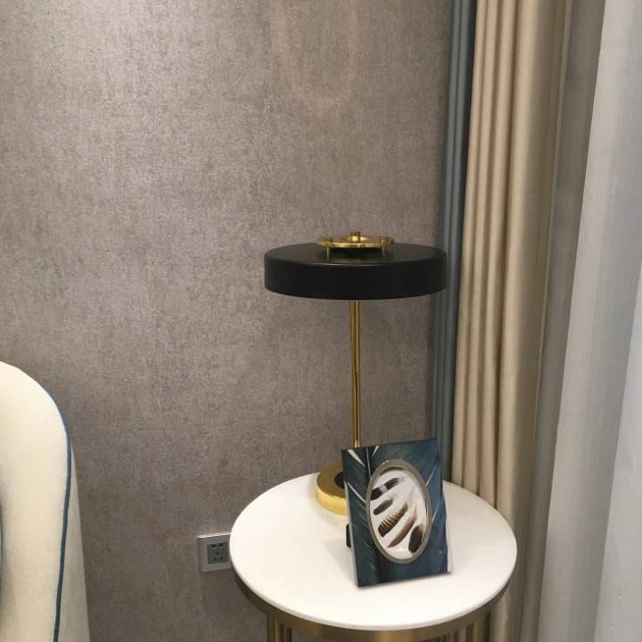 Настольная лампа декоративная ImperiumLoft Bert Frank Revolve 43.409