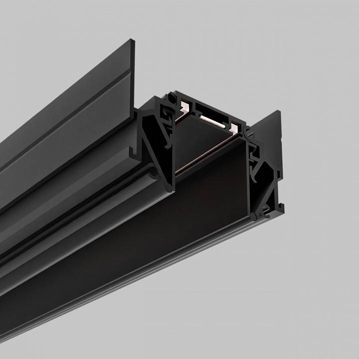 Трек магнитный встраиваемый Imex UT25 2 м черный IL.0007.7002-BK