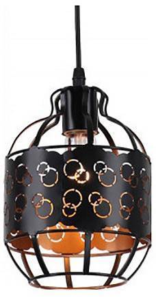 Подвесной светильник Imex MD.0307 MD.0307-1-P BK+FGD