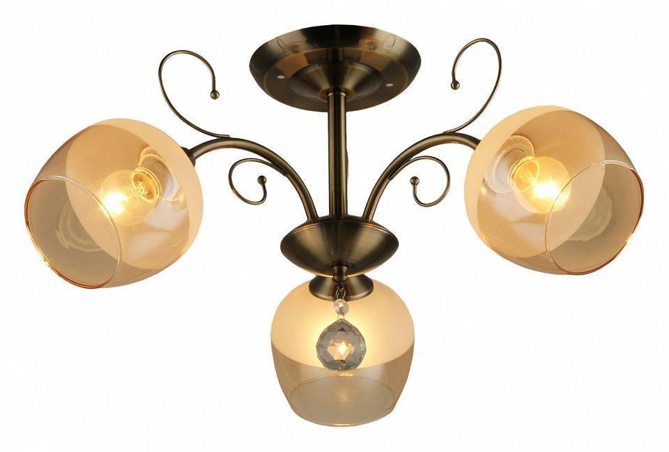 Люстра на штанге Imex 3 лампы MD.0562-3-S AB