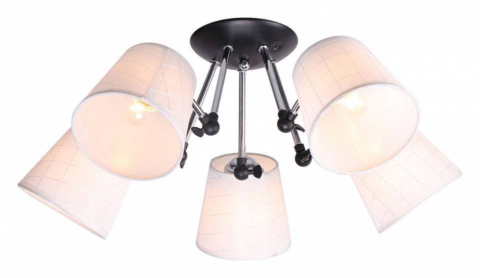 Потолочная люстра Imex MD.0717 5 ламп MD.0717-5-S BK