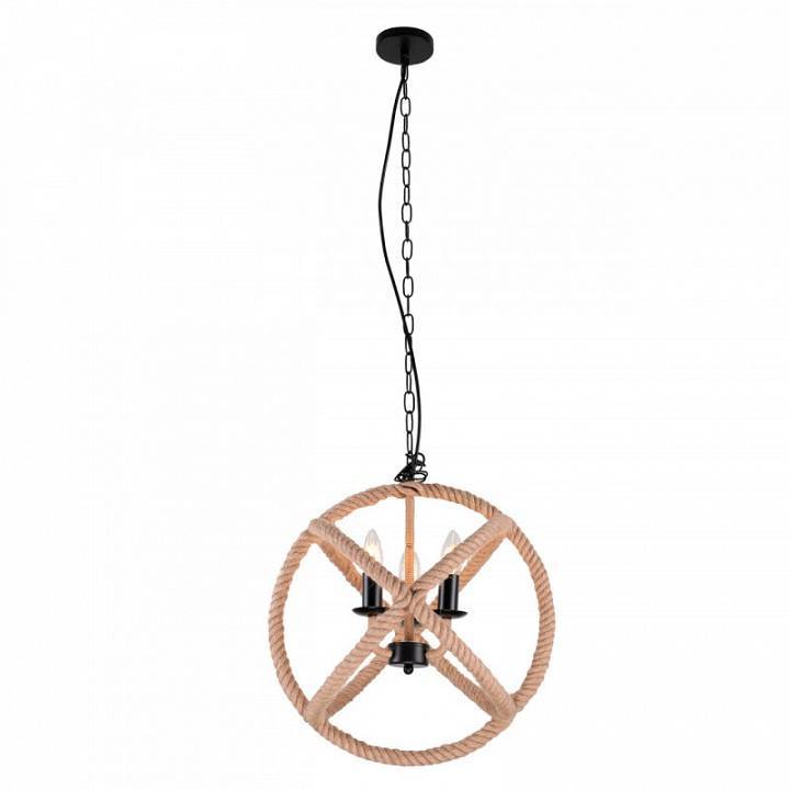 Подвесная люстра Imex MD.3158 MD.3158-3-P BK+BR