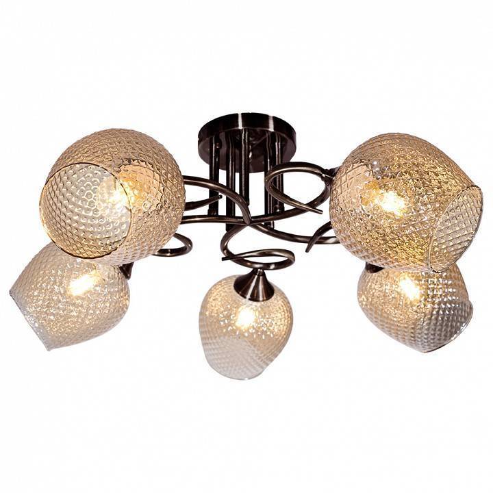 Потолочная люстра Imex 3476 5 ламп MD.3476-5-S BK