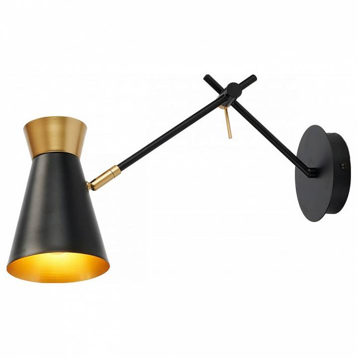 Бра Imex MD.78853-1-W BK+FGD