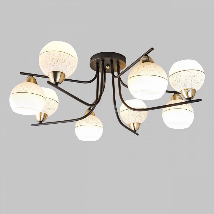 Потолочная люстра Imex MD.8136 8 ламп черный/бронза MD.8136-8-S-BK+AB