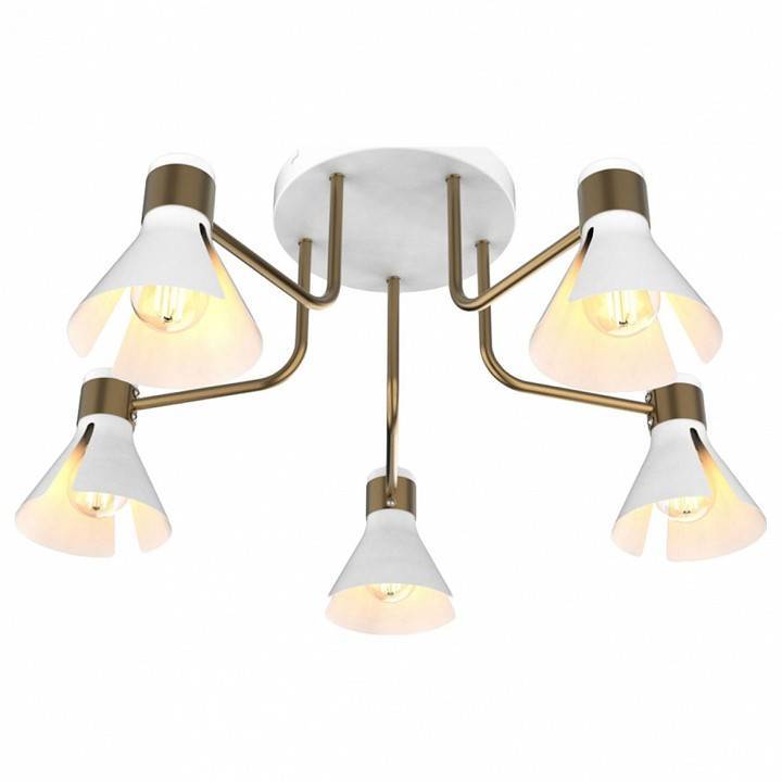 Потолочная люстра Imex MD.8312 MD.8312-5-S-WH+AB