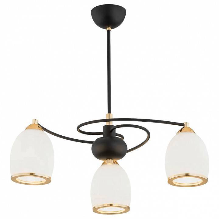 Люстра на штанге Imex MD.8388 3 лампы MD.8388-3-P-BK