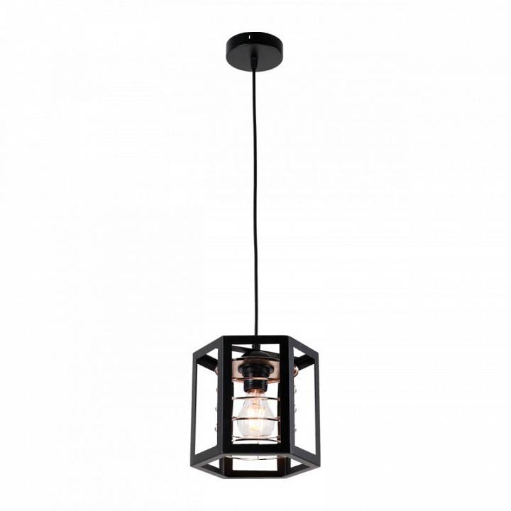 Подвесной светильник Imex MD.8818 MD.8818-1-P BK+FGD