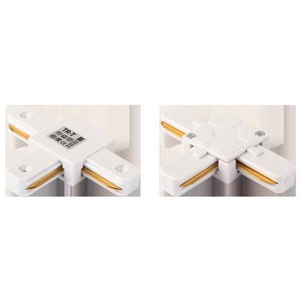 Соединитель T-образный для треков Imex TR-T WH