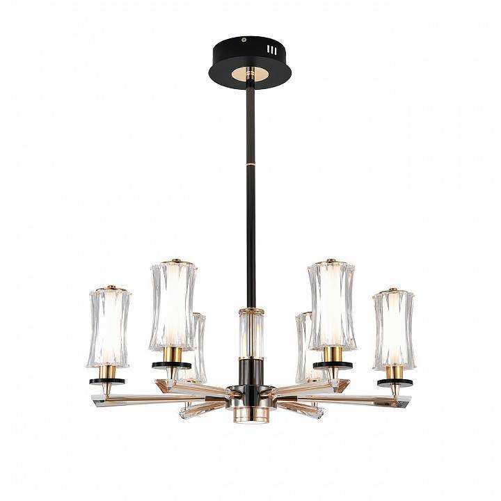 Люстра на штанге Indigo Grandioso 13038/6R Black