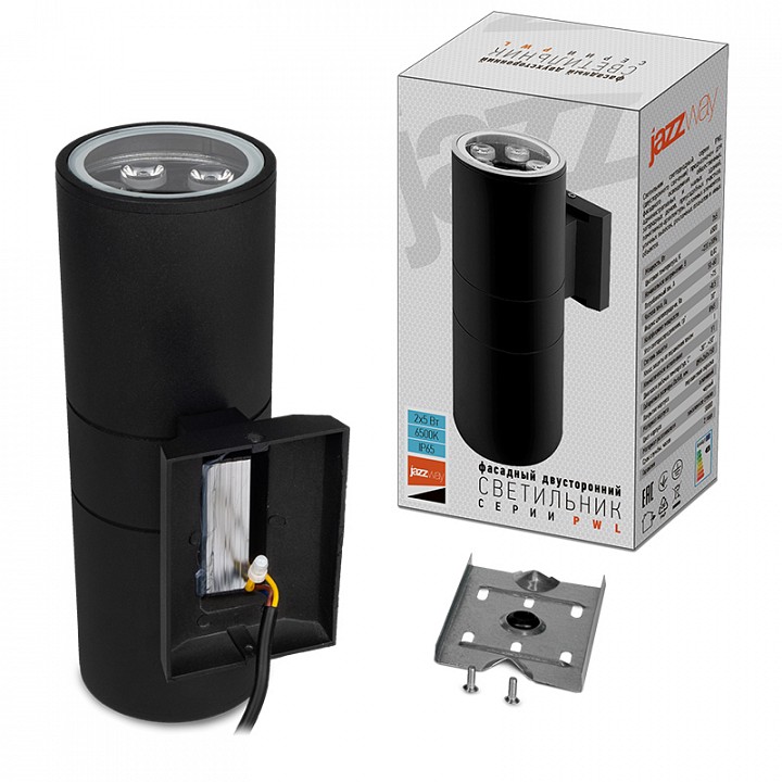 Накладной светильник Jazzway  PWL-26090/30D 2x5w 6500K BL