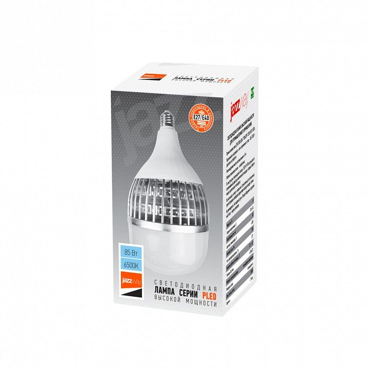 Лампа накаливания Jazzway  E14, E27 85Вт 6500K PLED-HP-TR130  85w  6500K  E27/E40