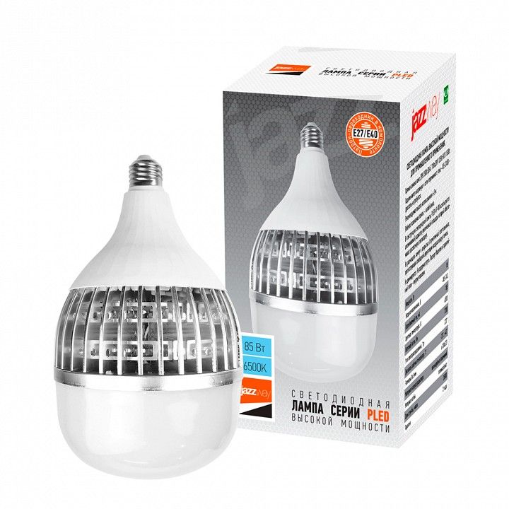 Лампа накаливания Jazzway  E14, E27 85Вт 6500K PLED-HP-TR130  85w  6500K  E27/E40