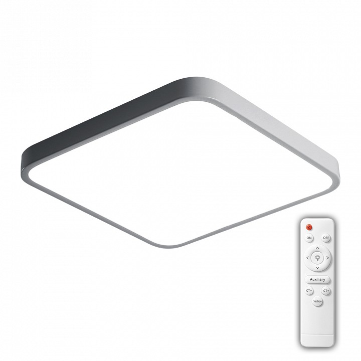 Накладной светильник Jazzway  PPB  Scandic-S 72w 3000-6500K GR IP20 430*430*50