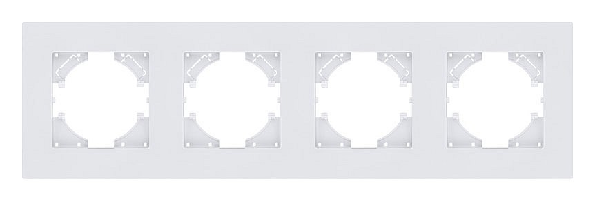 Рамка на 4 поста Kollinger Aspekt AT4WH
