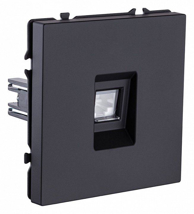 Розетка Ethernet RJ-45 без рамки Kollinger Eclipse EC-017BK