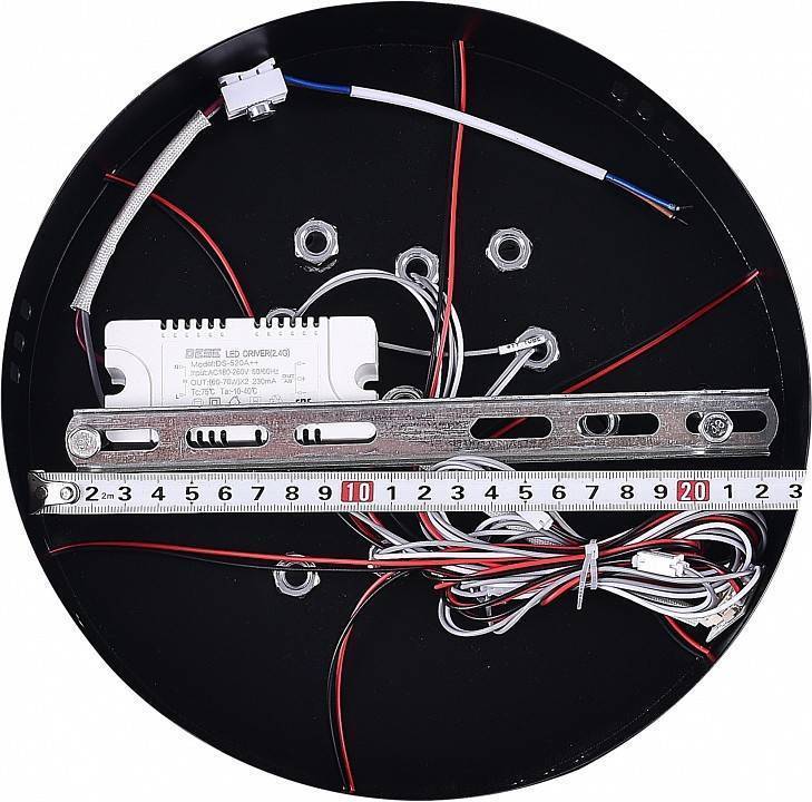 Потолочная люстра Natali Kovaltseva High-Tech HIGH-TECH LED LAMPS 82008 BLACK