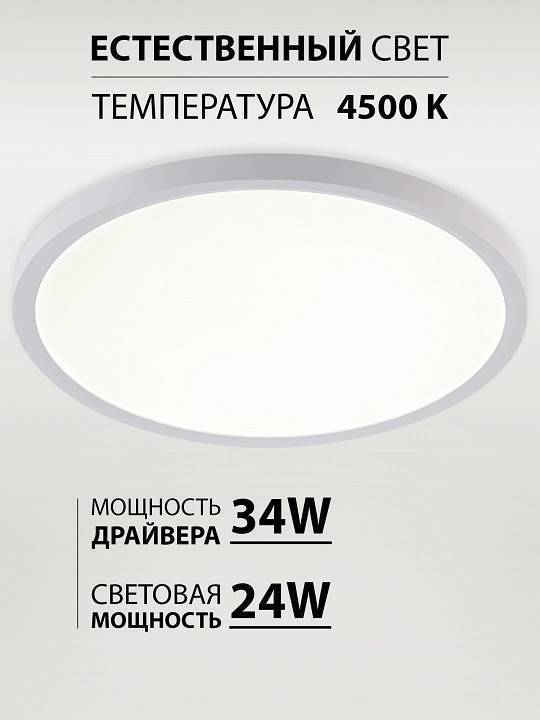 Светильник накладной Natali Kovaltseva Plain LED LAMPS 81113/3C