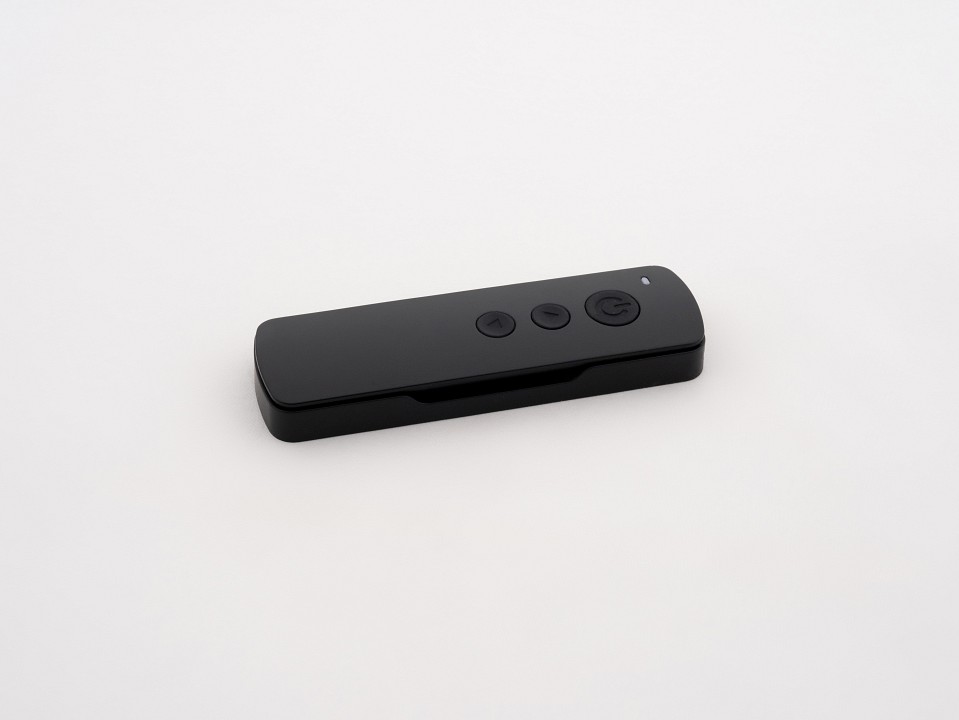 Контроллер-диммер с пультом ДУ LEDS POWER N12-SB Nano RF 15A Black 005812