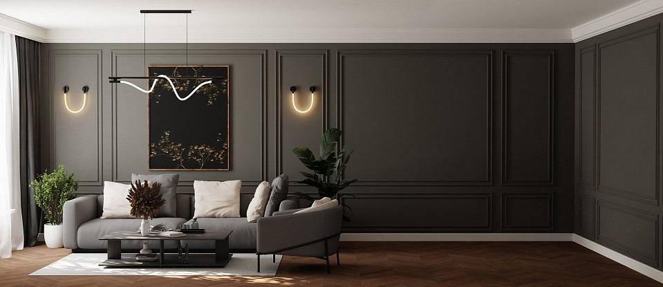 Подвесной светильник LIGHTERA Tura LE103L-120B WIFI