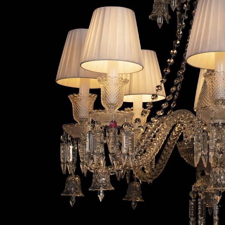 Подвесная люстра Loft It Zenith 8 ламп белая 10210/8 White