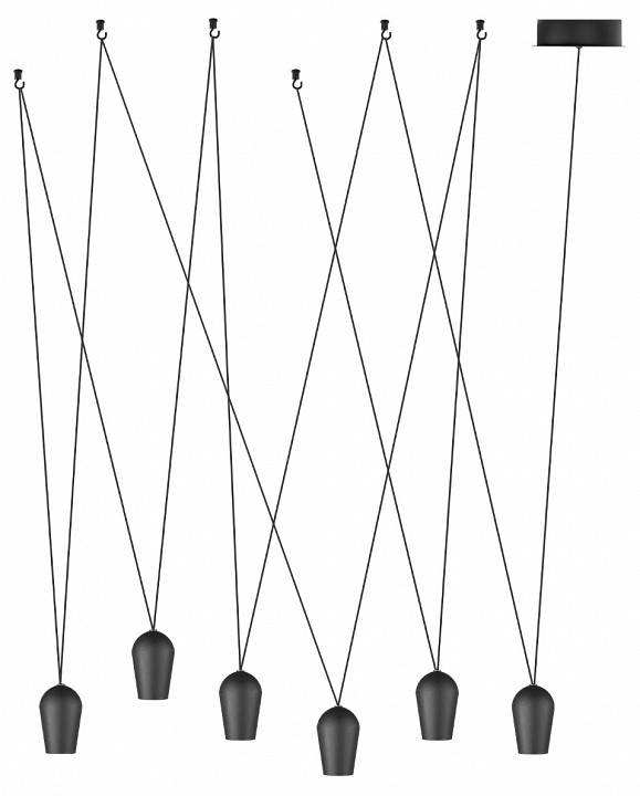 Подвесная люстра Loft It Blackout 10357/6