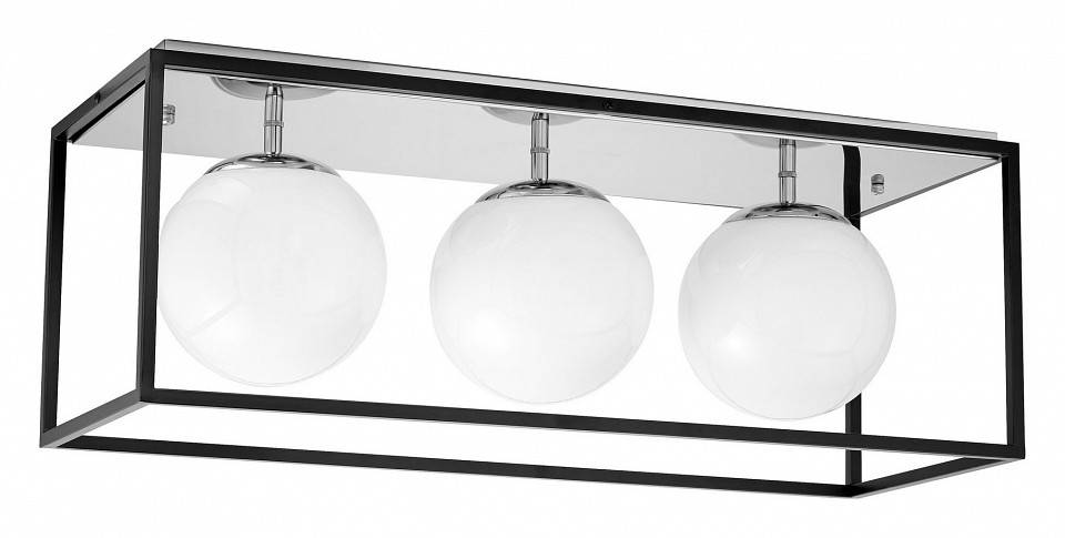 Накладной светильник Lumina Deco Alesti LDC 8060-3 CHR+BK