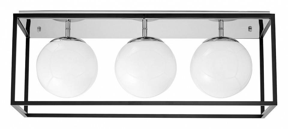 Накладной светильник Lumina Deco Alesti LDC 8060-3 CHR+BK