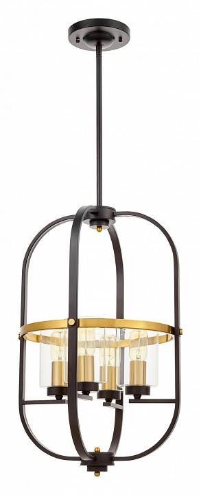 Люстра на штанге Lumina Deco Monterey LDP 1141-4 BK+MD