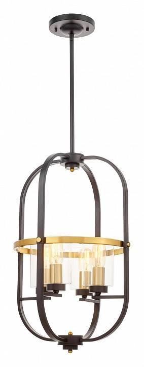 Люстра на штанге Lumina Deco Monterey LDP 1141-4 BK+MD