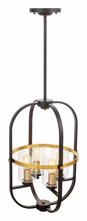 Люстра на штанге Lumina Deco Monterey LDP 1141-4 BK+MD