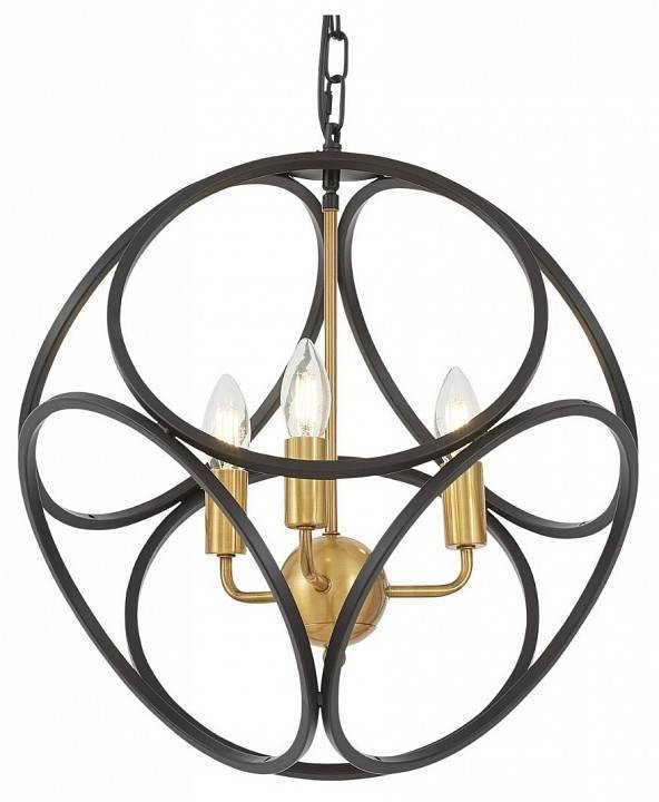 Подвесная люстра Lumina Deco Casai LDP 1243-3 BK+MD