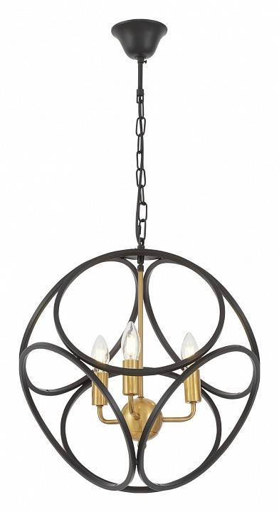 Подвесная люстра Lumina Deco Casai LDP 1243-3 BK+MD