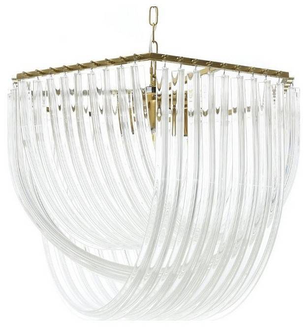 Подвесная люстра Lumina Deco Weddini LDP 6001-500 GD+CL