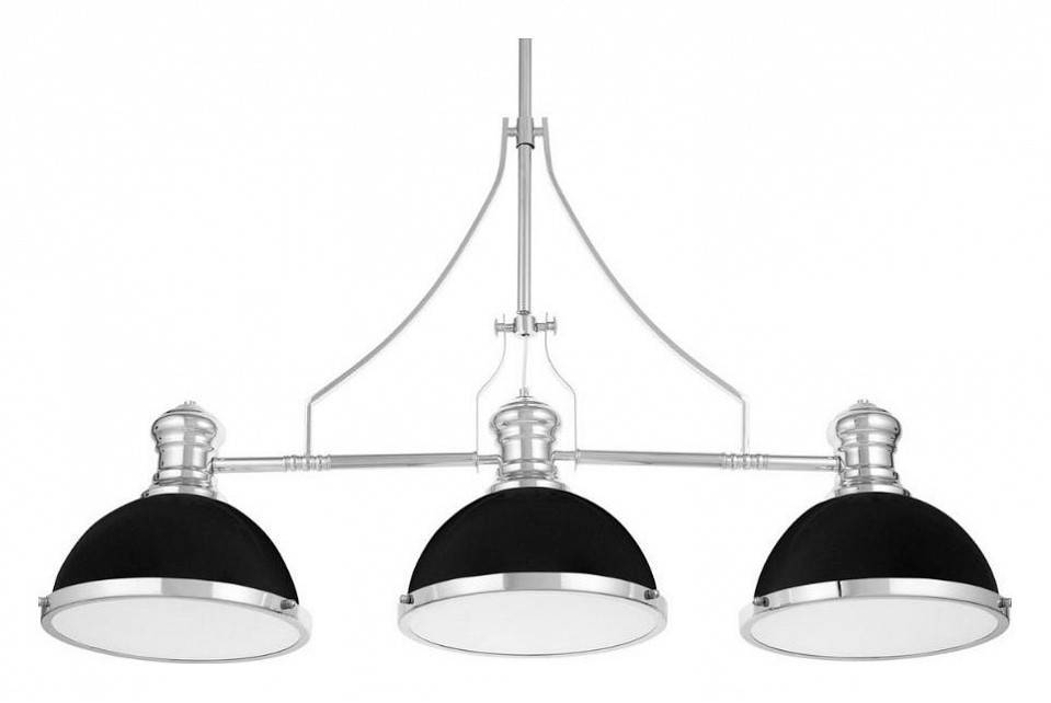 Светильник на штанге Lumina Deco Ettore LDP 710-3 BK+CHR