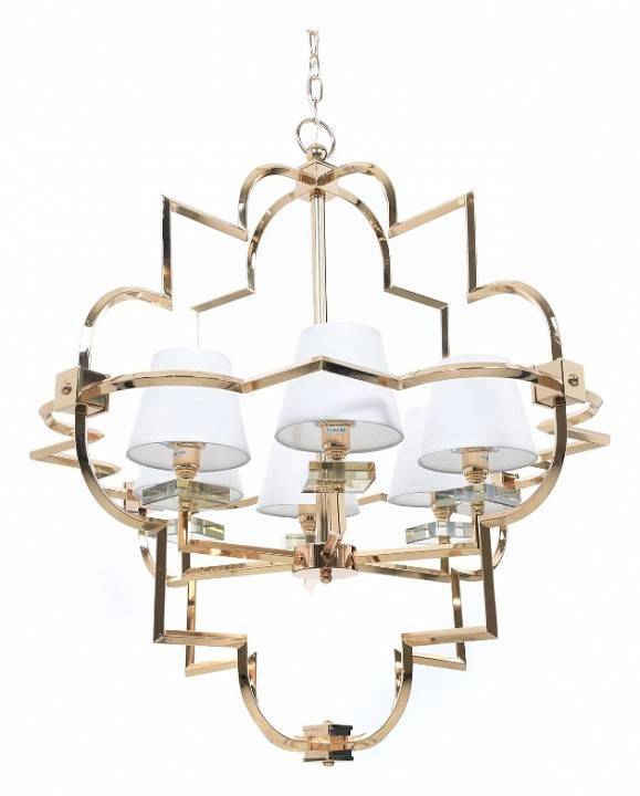 Подвесная люстра Lumina Deco Baltimore LDP 8020-6 GD+WT