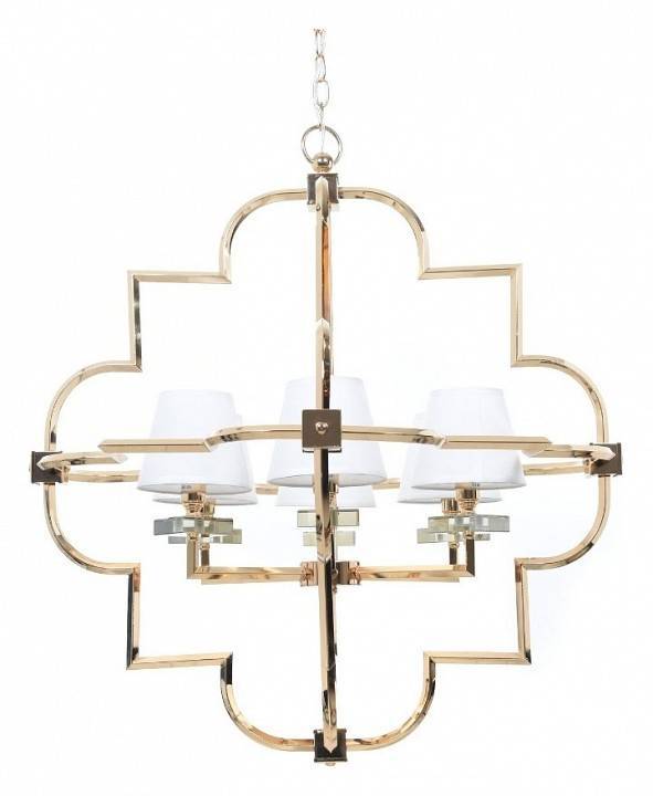 Подвесная люстра Lumina Deco Baltimore LDP 8020-6 GD+WT