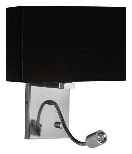 Бра с подсветкой Lumina Deco Kasni LDW 6053-2 BK