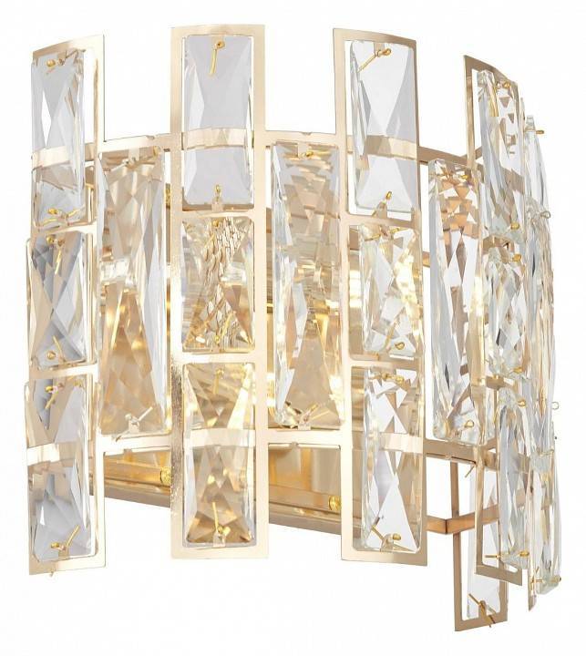 Накладной светильник LUMINA DECO Florina золотой LDW 7041-2 F.GD